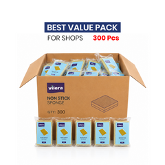 Vilera — Nonstick Sponges Carton of 300 Pcs
