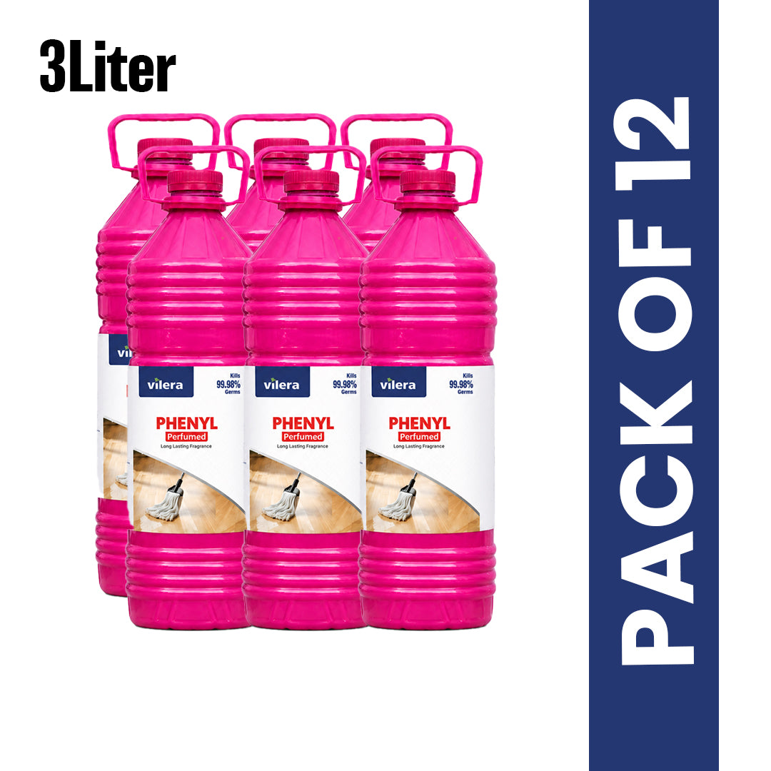 Vilera — Phenyl with Fragrance 3L  — Pack Of 12