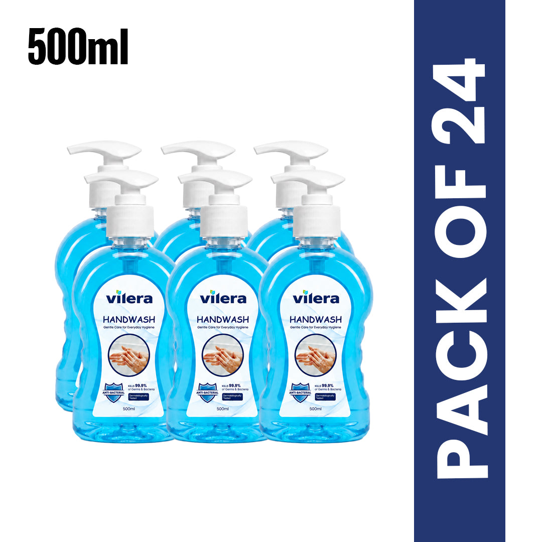 Vilera — Hand Wash Liquid 500ML — Pack of 24