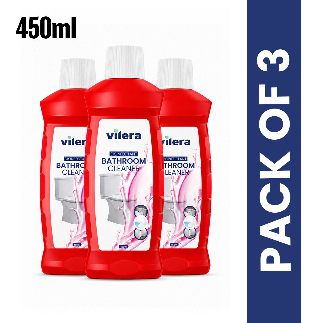 Vilera — Bathroom cleaner 450ml — Pack of 3