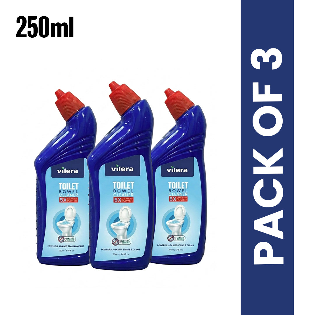 Vilera — Toilet Bowl Cleaner 250ML  — Pack Of 3