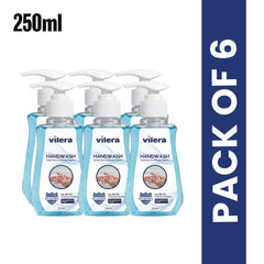 Vilera — Hand Wash Liquid 250ML — Pack of 6