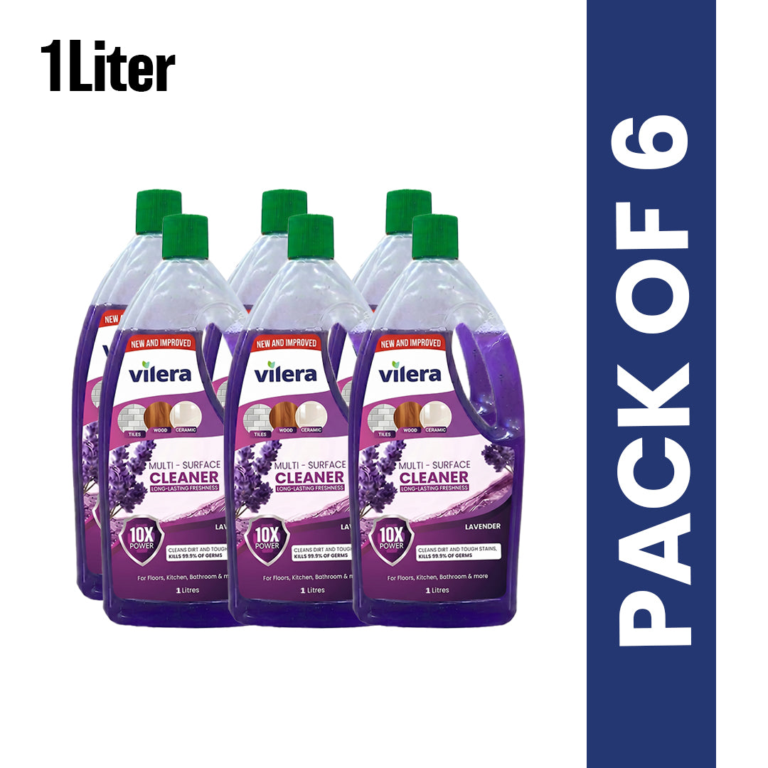 Vilera — Multi Surface Cleaner 1 Litre  — Pack of 6