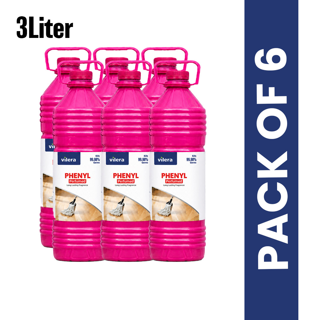 Vilera — Phenyl with Fragrance 3L  — Pack Of 6