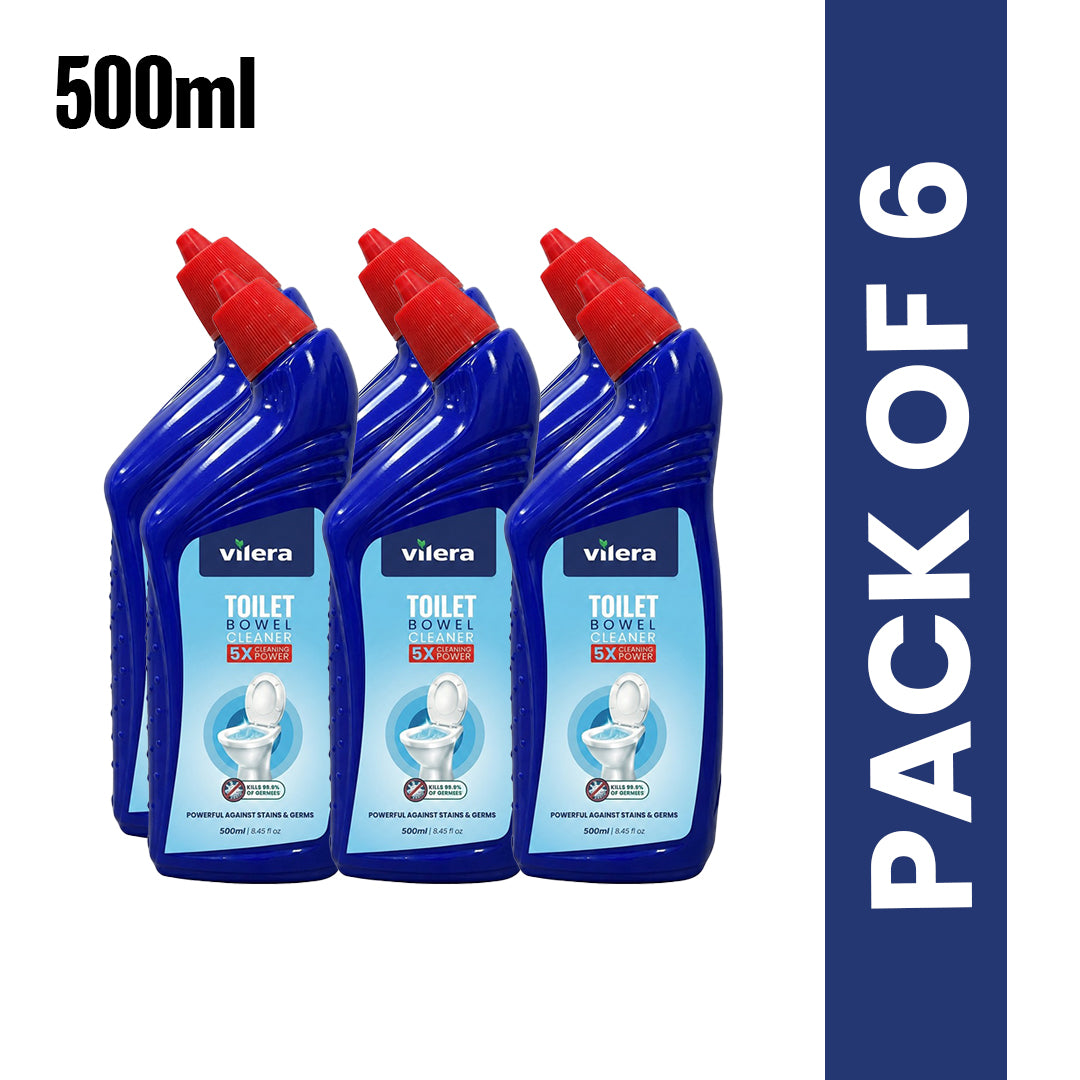 Vilera — Toilet Bowl Cleaner 500ML  — Pack of 6