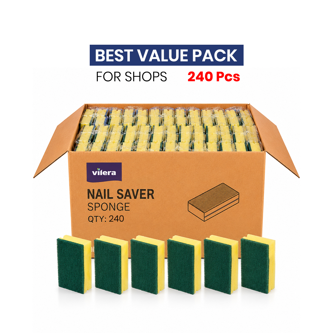Vilera — Nail Saver Sponges Carton of 240 Pcs