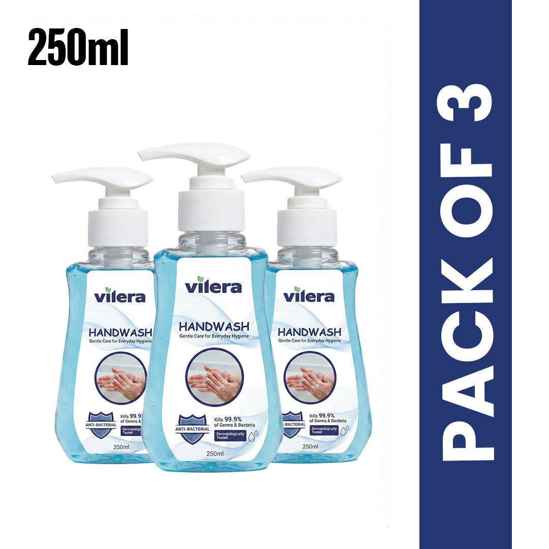 Vilera — Hand Wash Liquid 250ML — Pack of 3