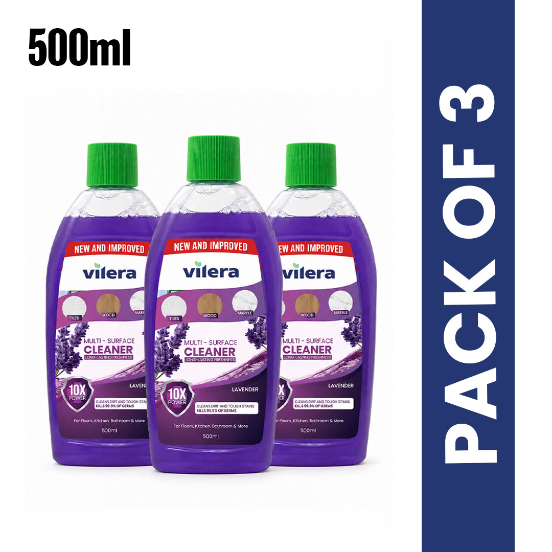 Vilera — Multi Surface Cleaner 500ML  — Pack Of 3