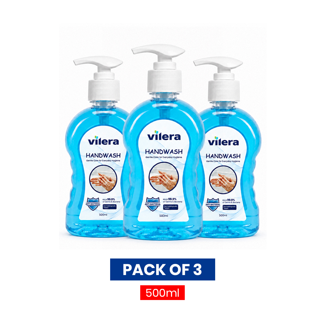 Vilera — Hand Wash Liquid 500ML — Multi Pack