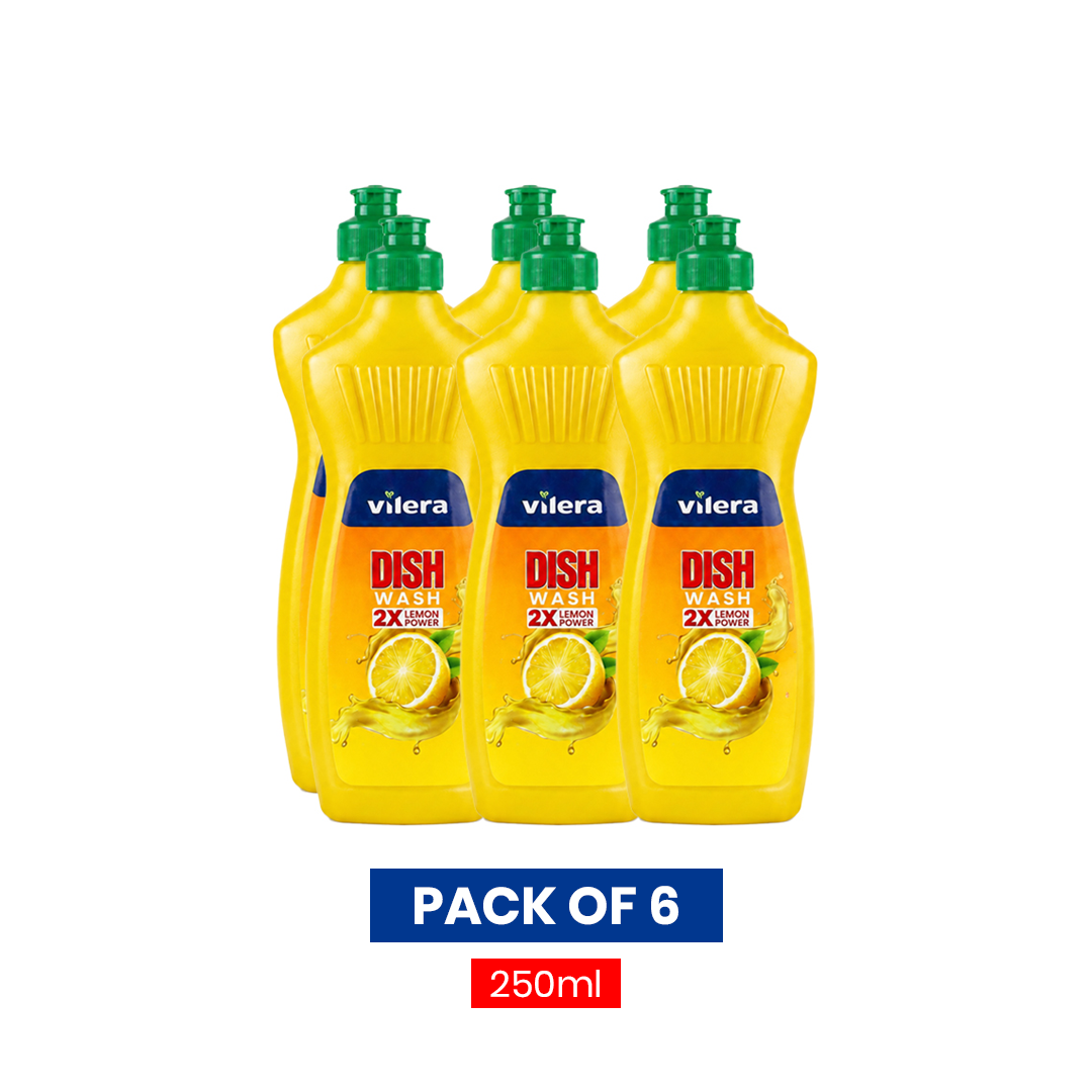 Vilera — Dish Wash Liquid 250ML — Multi Pack